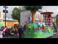 Sesame Place Neighborhood Street Party Parade