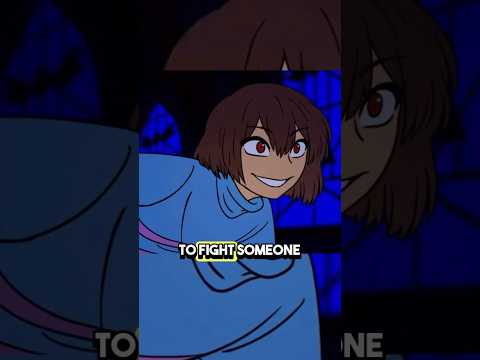 Why Chara ENJOYED Fighting Sans In UNDERTALE🤔 #undertale #strongerthanyou #sans #chara