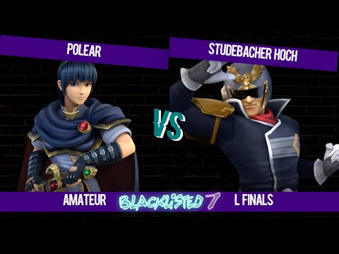 Blacklisted 7 Amateur LF - polear (Marth) vs Studebacher Hoch (Captain Falcon)