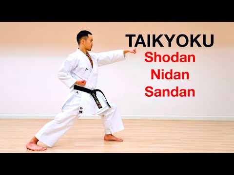 Taikyoku Shodan, Nidan, & Sandan (Full Tutorial)