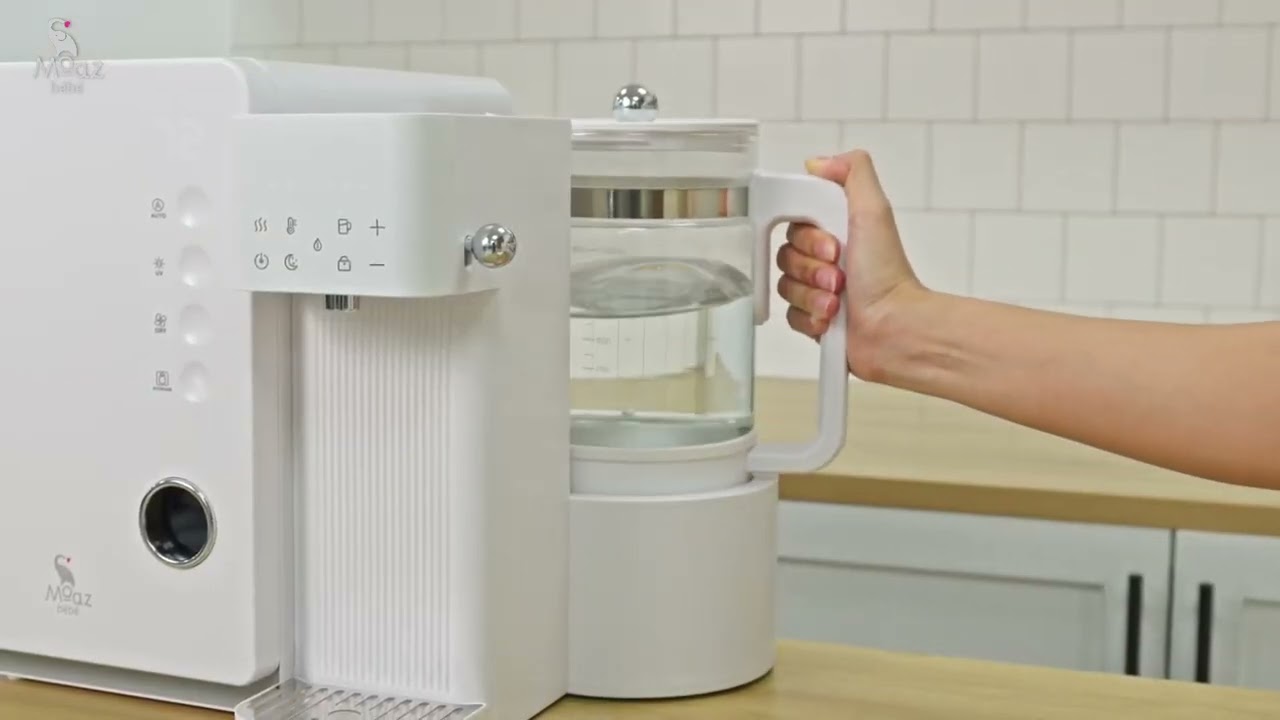 Máy tiệt trùng sấy khô UVC và đun nước thông minh Moaz BéBé MB-104