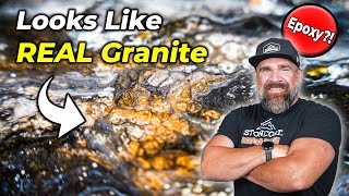 Resin Countertop Tutorial with NEW Epoxy Pastes (You Can't Mess This Up!)