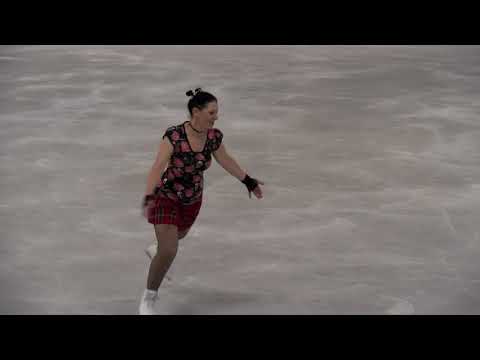 Christine Giles. Oberstdorf 2017. Bronze Ladies II - Artistic. 21 place