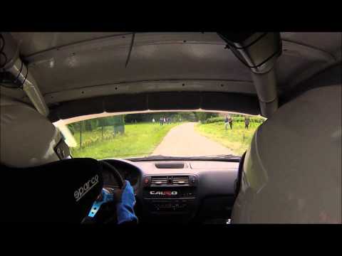 1 Rajd Ziemi Bocheńskiej Anaszkiewicz/Kozłowski Honda Civic SiR - OS1 onboard