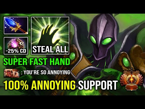 This is WHY Rubick is the Most Annoying Support Hero | 100% Copy Everything 10K Fast Hand Dota 2