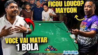 O MAYCON DE TEIXEIRA FICOU DOIDO E DEU UM PARTIDO JAMAIS VISTO NA SINUCA 😱