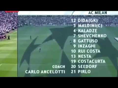 JUVENTUS-MILAN 2:3 (APS) | “THE ITALIAN JOB“ CHAMPIONS LEAGUE FINAL 2003 (OLD TRAFFORD)
