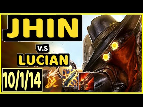 KOBBE (JHIN) vs LUCIAN - 10/1/14 KDA BOTTOM ADC GAMEPLAY - EUW Ranked DIAMOND