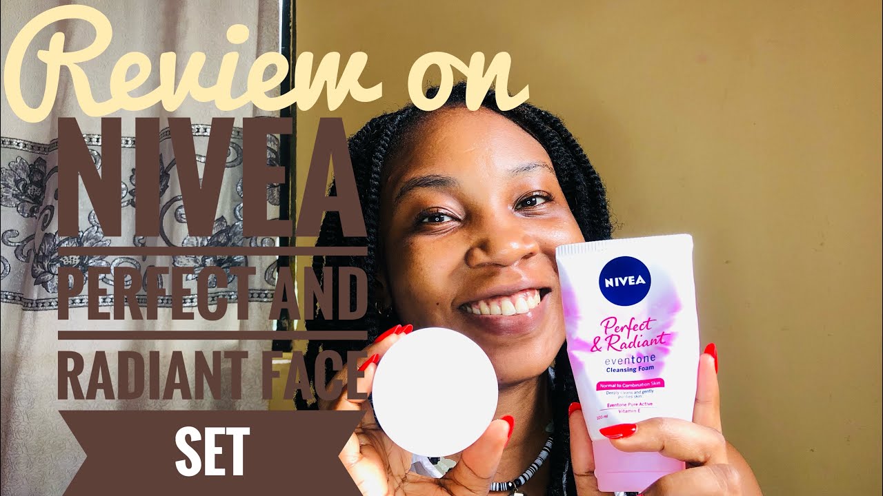 Honest review on the Nivea perfect and radiant face set ..