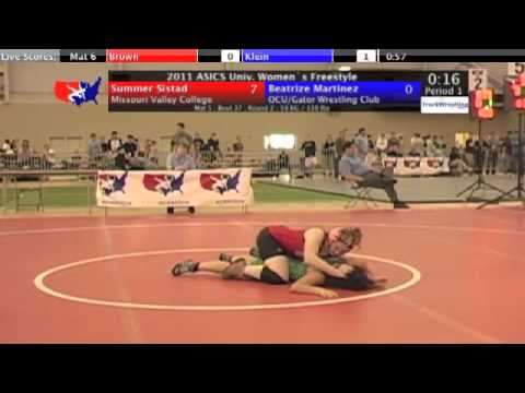 University Women 59kg - Beatrize Martinez vs. Summer Sistad