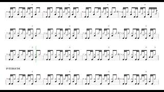change - incognito | Drum Score, Drum Sheet Music