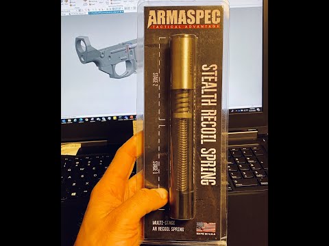 Armaspec SRS vs Mil-Spec buffer system sound comparison