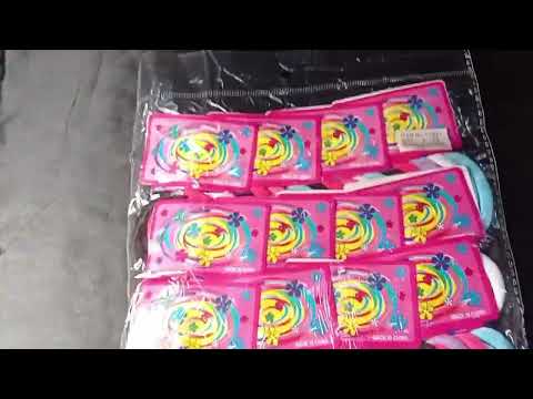 PACOTE BUCHINHAS AZUL,ROSA COM 12 KITS COM 6 UN