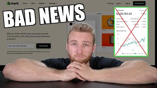 Bad News For Shopify Dropshipping (2022)