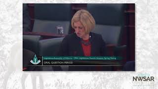 Opposition Leader Jason Kenney asking about protecting the economy