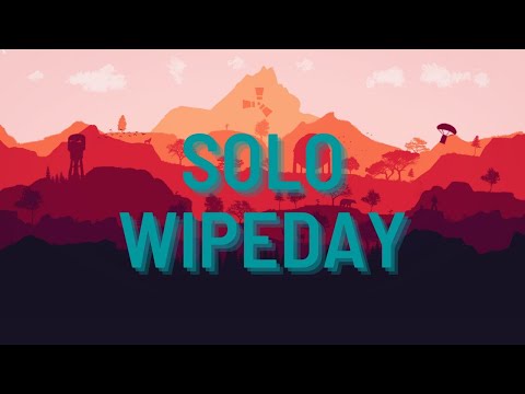 HERE IS HOW A 3k Hour RUST SOLO SURVIVES WIPEDAY ON A 300 POP VANILLA SERVER!
