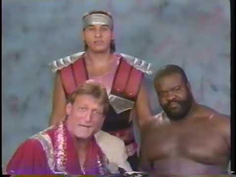 Paul Orndorff El Gigante Junkyard Dog - Interview - 6/30/1990 - NWA/WCW