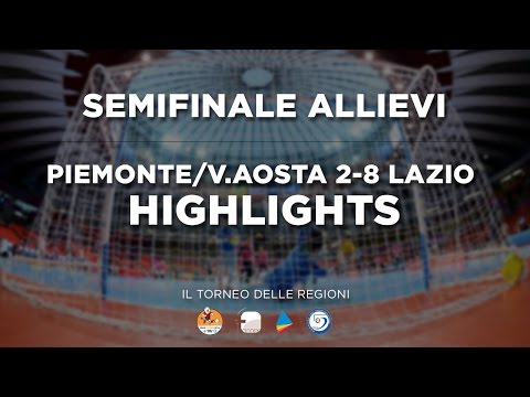 Piemonte/V.Aosta 2-8 Lazio | TDR 2016 - Semifinale Allievi | Highlights