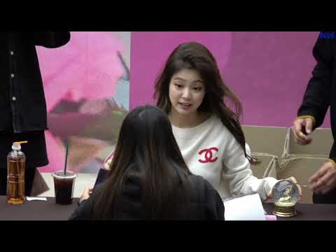 20181117 제니 팬사인중 하이라이트 코엑스팬사인회BlackPink Jennie(181117)