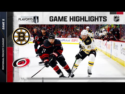 First Round, Gm 5: Bruins @ Hurricanes 5/10 | NHL Playoffs 2022