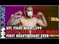 Justin Tafa First Heavyweight In UFC History To Miss Weight UFCVegas45
