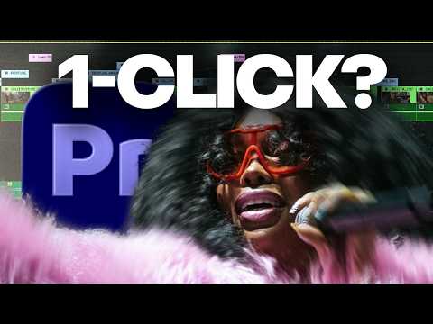 How to Edit Concert Recap Videos 10X Faster with AI | Premiere Pro Tutorial