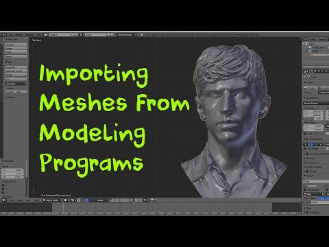 Learn How to Import Meshes from 3D Modelling Programs | Eduonix