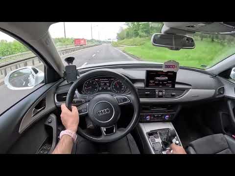 2018 Audi A6 C7 Quattro [2.0 TFSI 252HP] |0-100| POV Test Drive #32