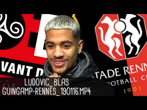 LUDOVIC BLAS RÉAGIT APRÈS GUINGAMP - RENNES (2-1) / Ligue 1 - 16 janvier 2019