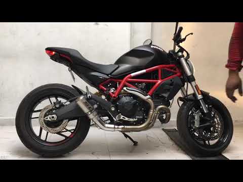 Ducati monster 797 slip on exhaust Sc project