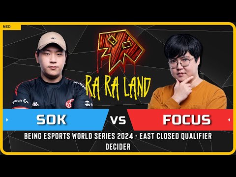WC3 - [HU] Sok vs FoCuS [ORC] - Decider - Being Esports World Series 2024 - East
