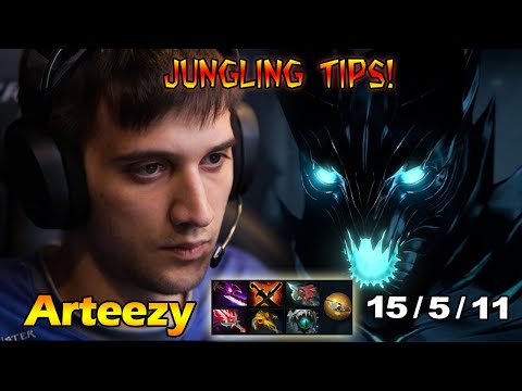 ARTEEZY TERRORBLADE / SICK FARMING! / JUNGLING TIPS / DOTA 2 PLAYER PERSPECTIVE / PRO PLAY