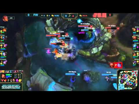 OG sOAZ  Darius Pentakill OG vs FW