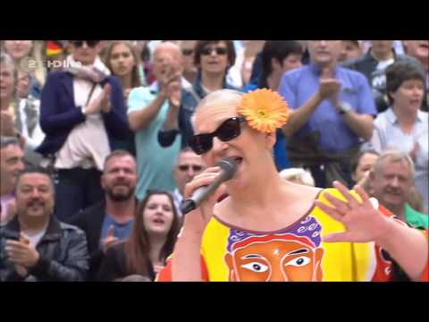 Voyage Voyage  Desireless - ZDF Fernsehgarten 03.07.16 - Gruß aus der Stickteich Siedlung