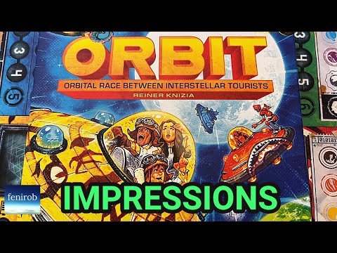 Orbit Board Game | First Impressions