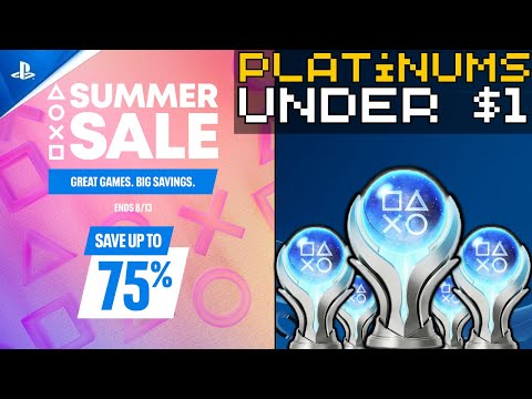 250+ EASY Platinums Under $1! |PSN Summer Sale 2025