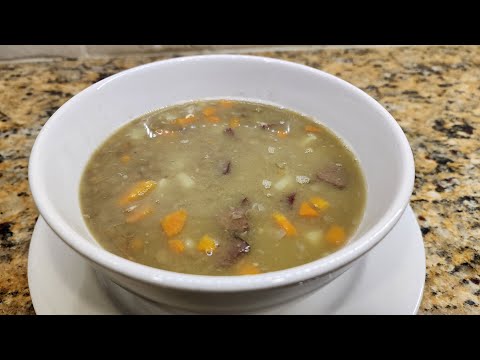 Sopa de LENTEJAS con Vegetales y Chorizo -  LENTIL Soup with Vegetables  Recipe