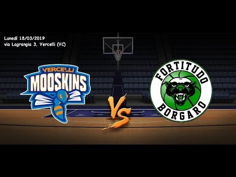 ( Stagione 2018-2019 )  Mooskins -  Fortitudo Borgaro 42 - 59  [1a fase]