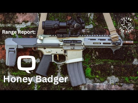 Range Report: Q Honey Badger (.300 BLK Pistol) - The legendary compact AR-15