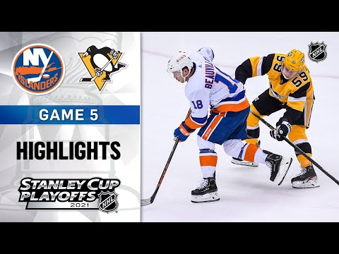 First Round, Gm 5: Islanders @ Penguins 5/24/21 | NHL Highlights