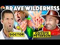 ER Doctor Coyote Peterson REACT To DEADLIEST Stings From Brave Wilderness