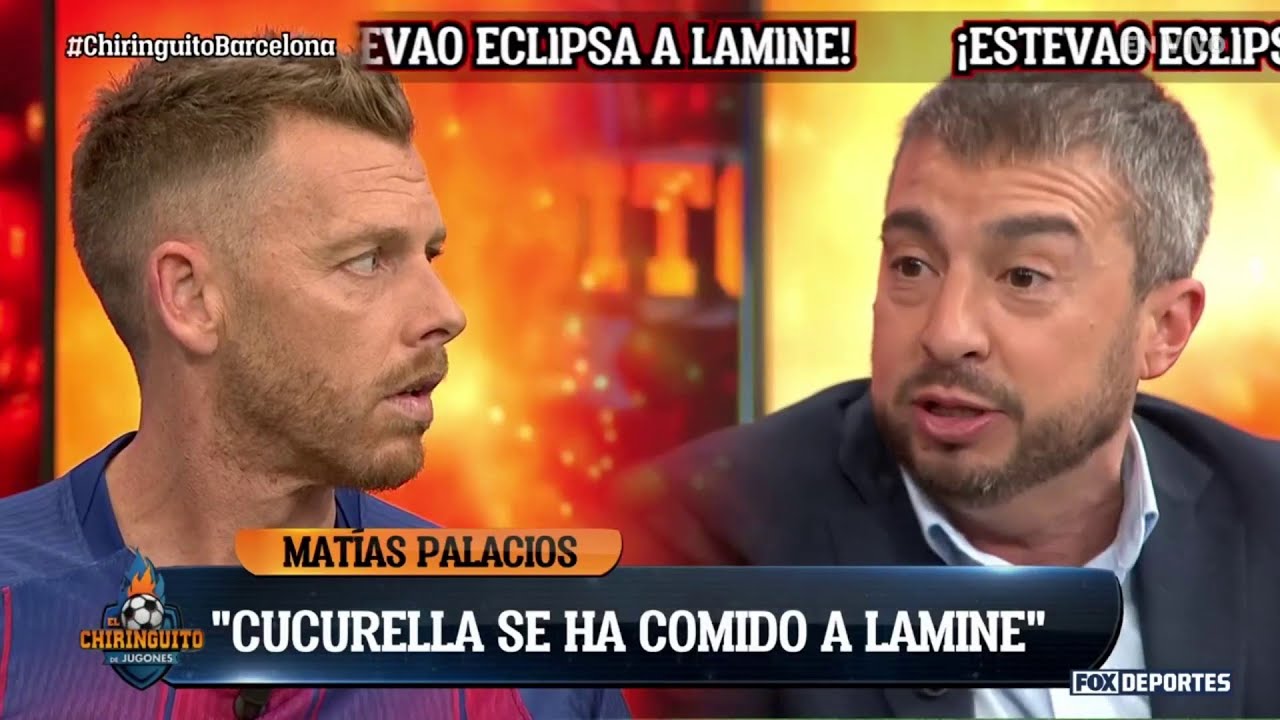 🚨💥 LAMINE YAMAL vs ESTEVAO, fuerte choque entre Jota Jordi y Matías Palacios | El Chiringuito