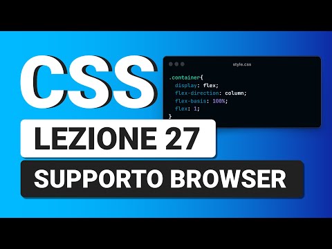 CSS3 Tutorial Italian 27 - Old Browser Support