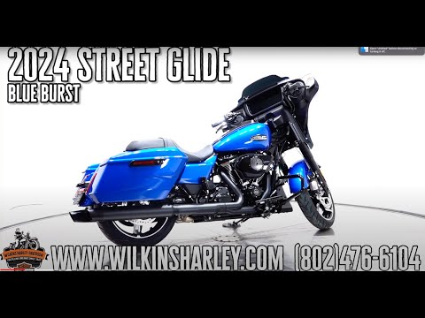 2024 Harley-Davidson FLHX Street Glide in Blue Burst