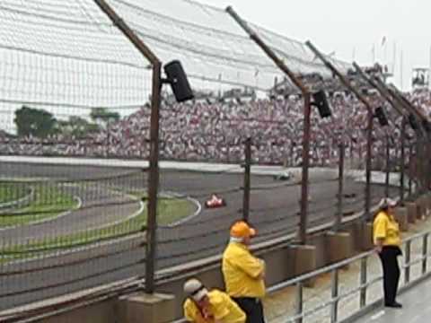 Tony Kanaan Crash