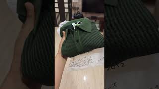 old money cotton knitted polo tshirt ✨ #tshirts #knitting #mensfashionpost #menfashionstyle