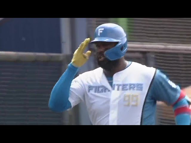 【ファーム】ファイターズ・レイエス・加藤豪将 2者連続ホームランを放つ!! 2024年6月6日 北海道日本ハムファイターズ 対 千葉ロッテマリーンズ