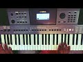 Tu Jo Nahi Hai To Kuch Bhi Nahi Hai Piano Yamaha PSR I500 Cover