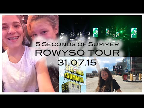 5 Seconds of Summer ROWYSO Tour ~ St.Paul, MN (31 July, 2015)