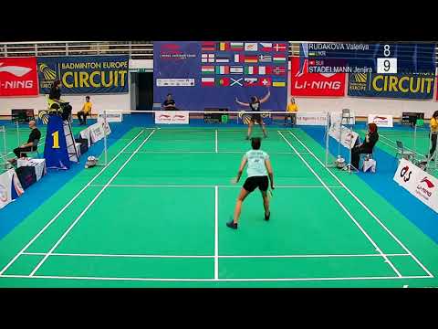 LI-NING Cyprus International 2019 Round 2 Jenjira Stadelmann vs Valeriya Rudakova